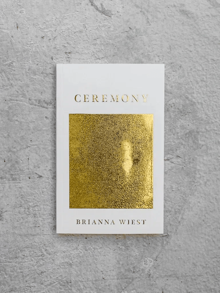 Peak Interactive Wellness recommended book Ceremony by Brianna Wiest, available in Denver and Greenwood Village to inspire mindfulness and personal growth.