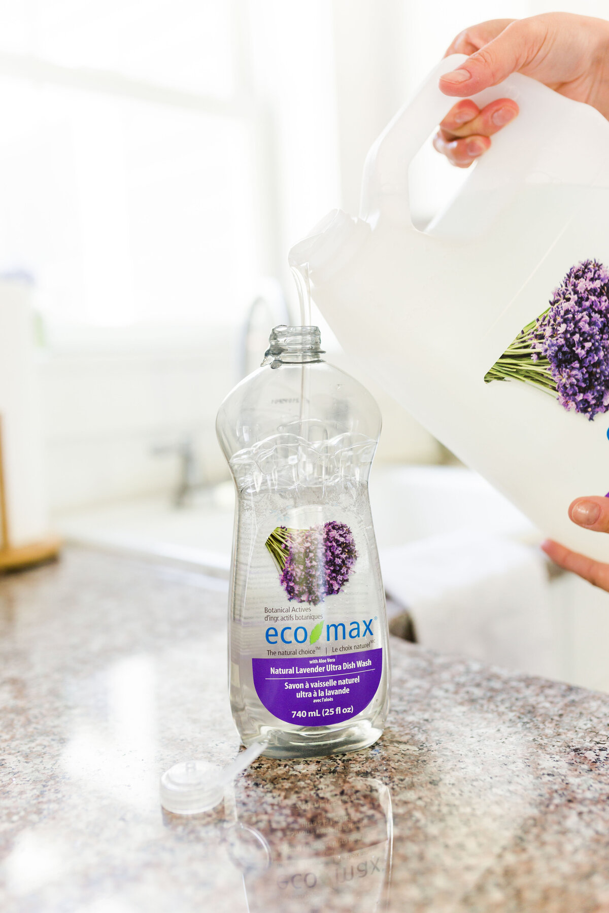 Eco-Max . Refillable Cleaning Product Photography
