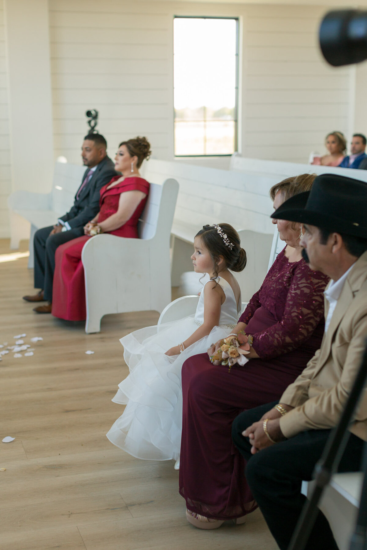 wedding ceremony at The Gardenia, Texas