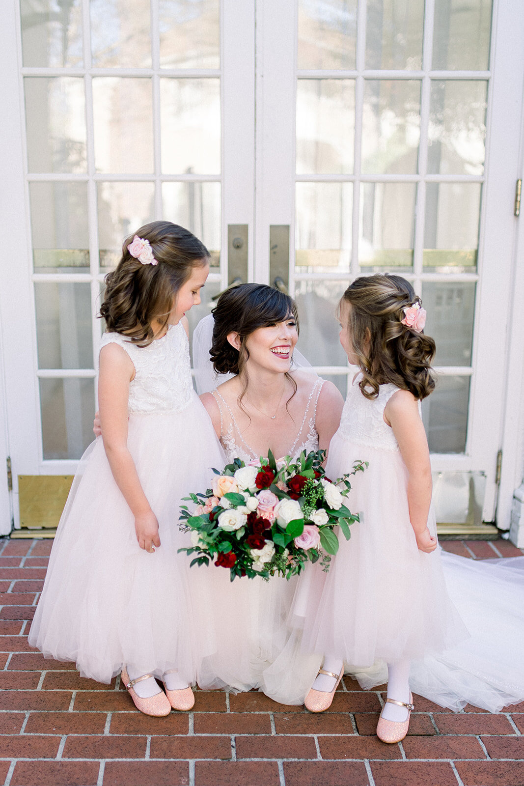 Bride  Flower Girls