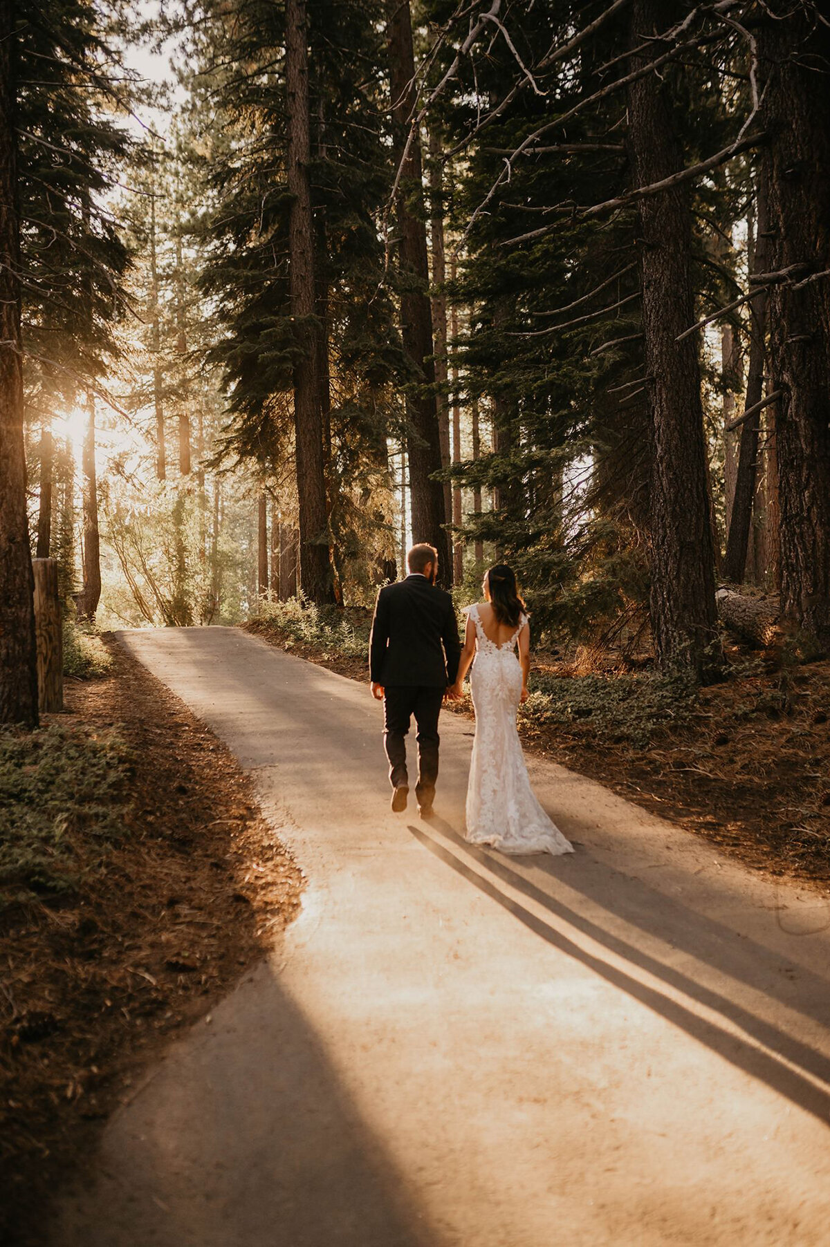 Moody and Romantic Fall Wedding in Lake Tahoe - Engaged Life