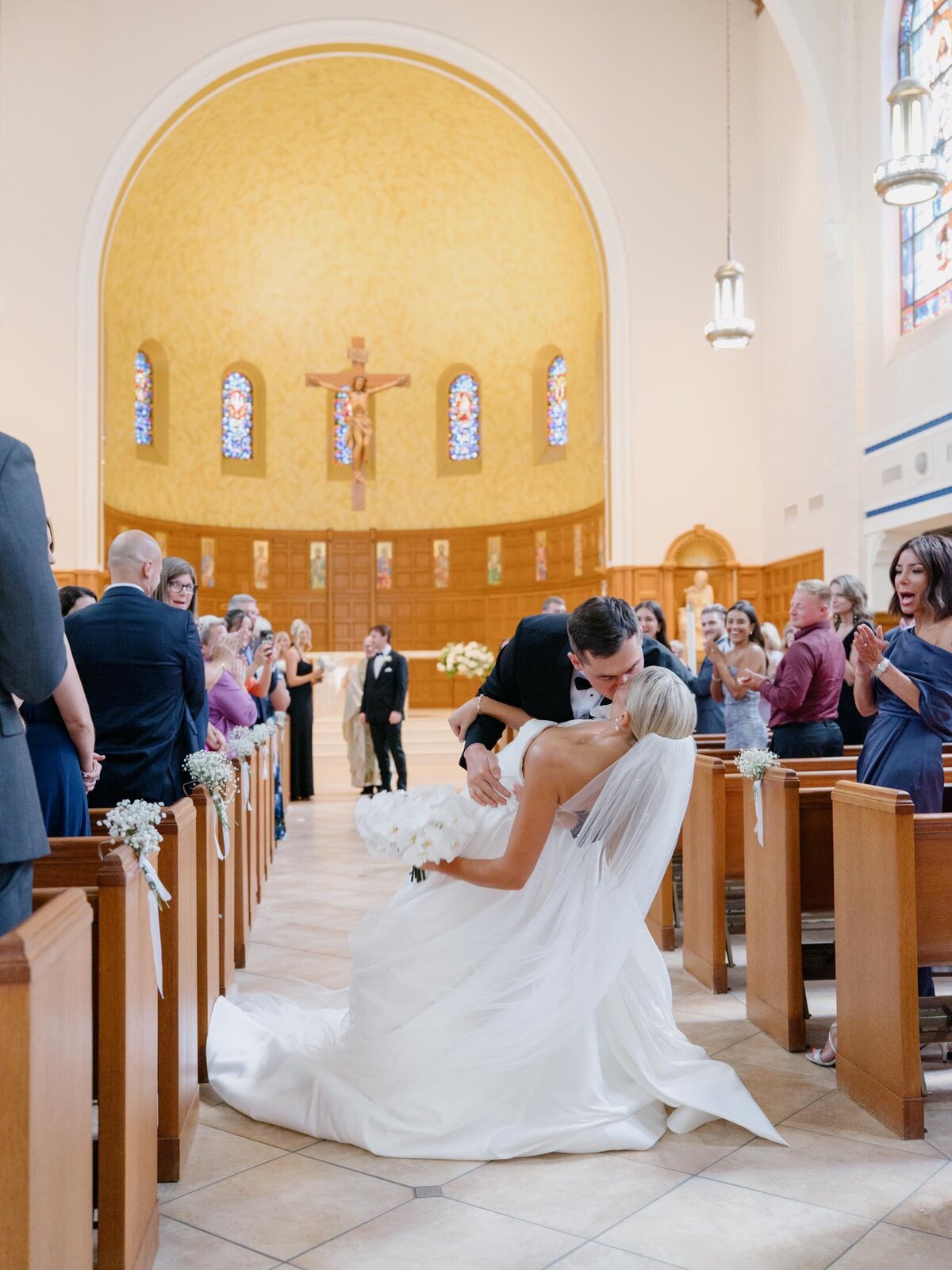St. Christopher Church wedding ceremony in Cleveland, OH