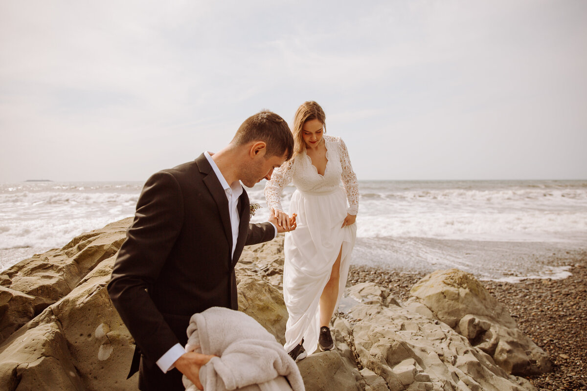 Ruby Beach Elopement