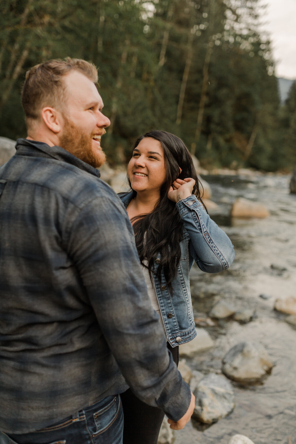 alouette lake engagement session
