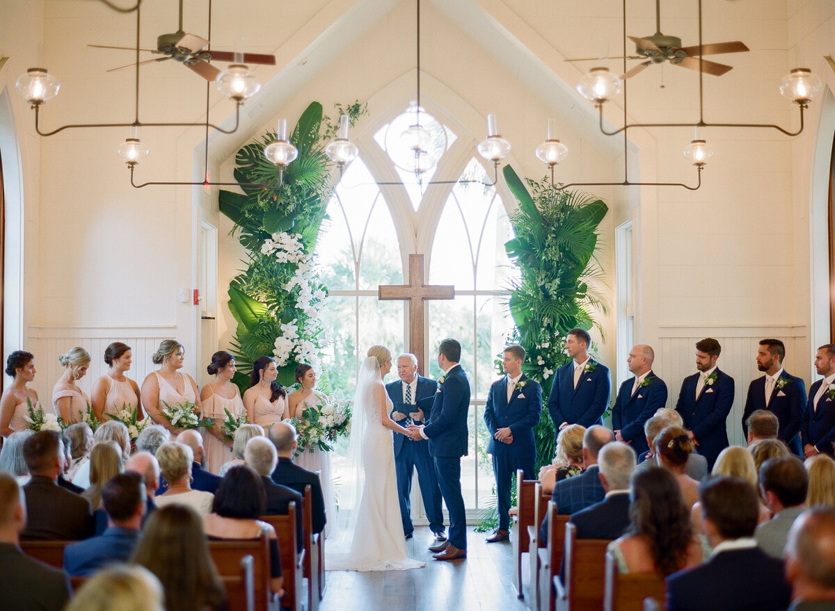 Wedding Ceremony in Chapel