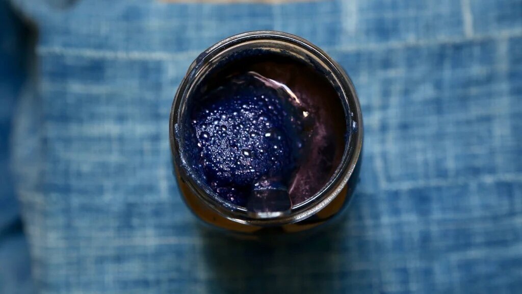 indigo plant dye