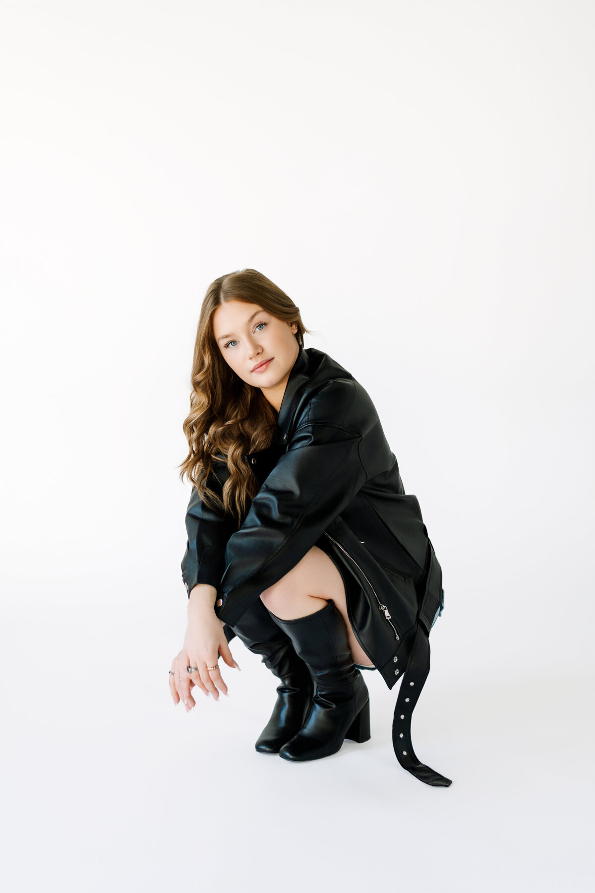 Kansas City Senior Pictures at a studio