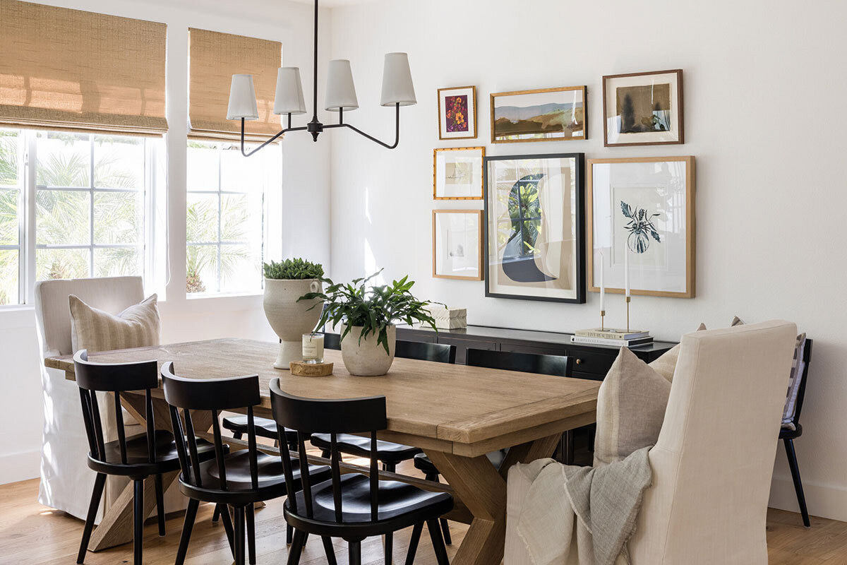 Turn-key coastal cottage design project with elevated California styling in Costa Mesa
