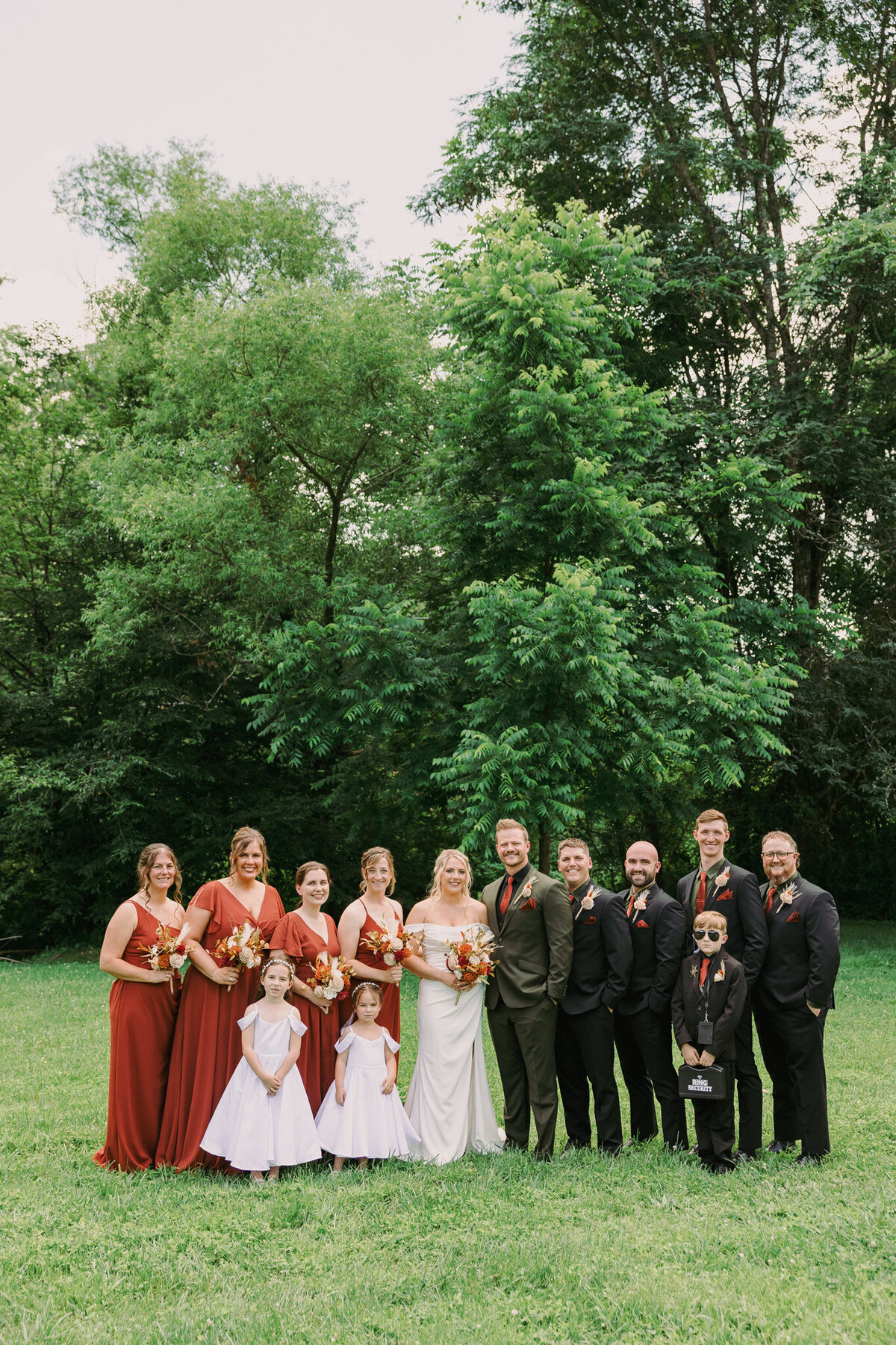 4 Points Farm Bridal Party (1)