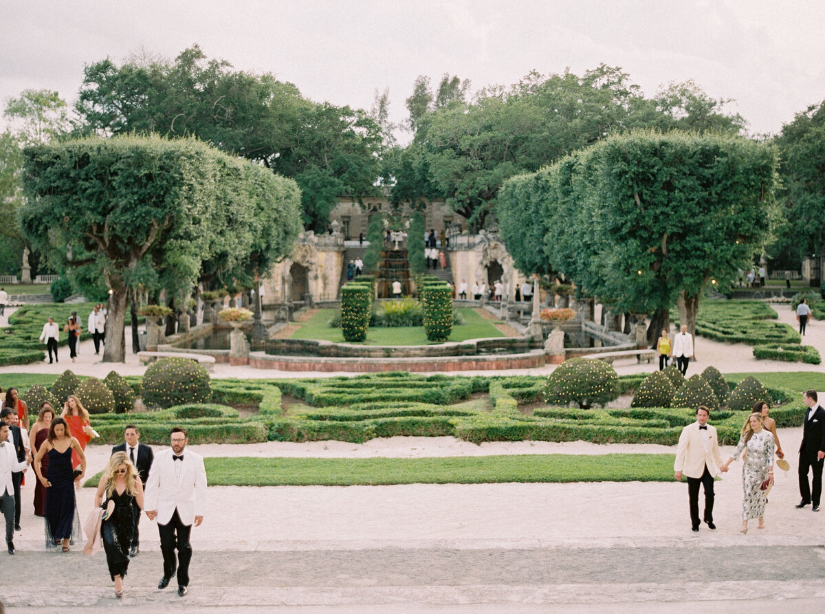 vizcaya museum and gardens miami florida fine art film wedding photographer