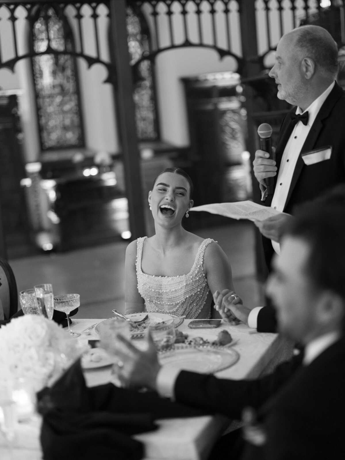 Emma + Joey Wedding Cake, Toasts, & Dances-Mariah Jones Photography-86