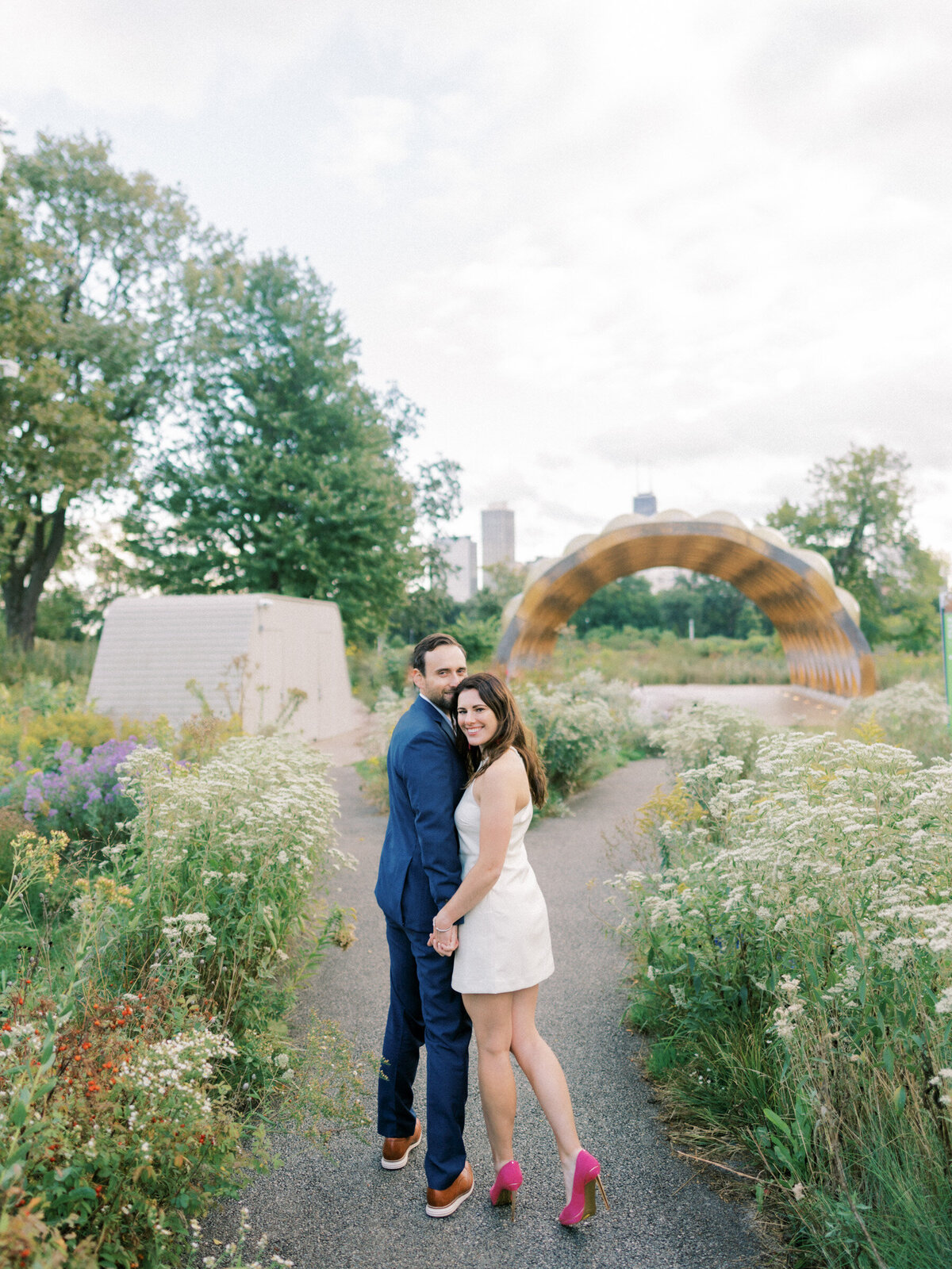 Lincoln Park Chicago Fall Engagement Session Highlights | Amarachi Ikeji Photography 08