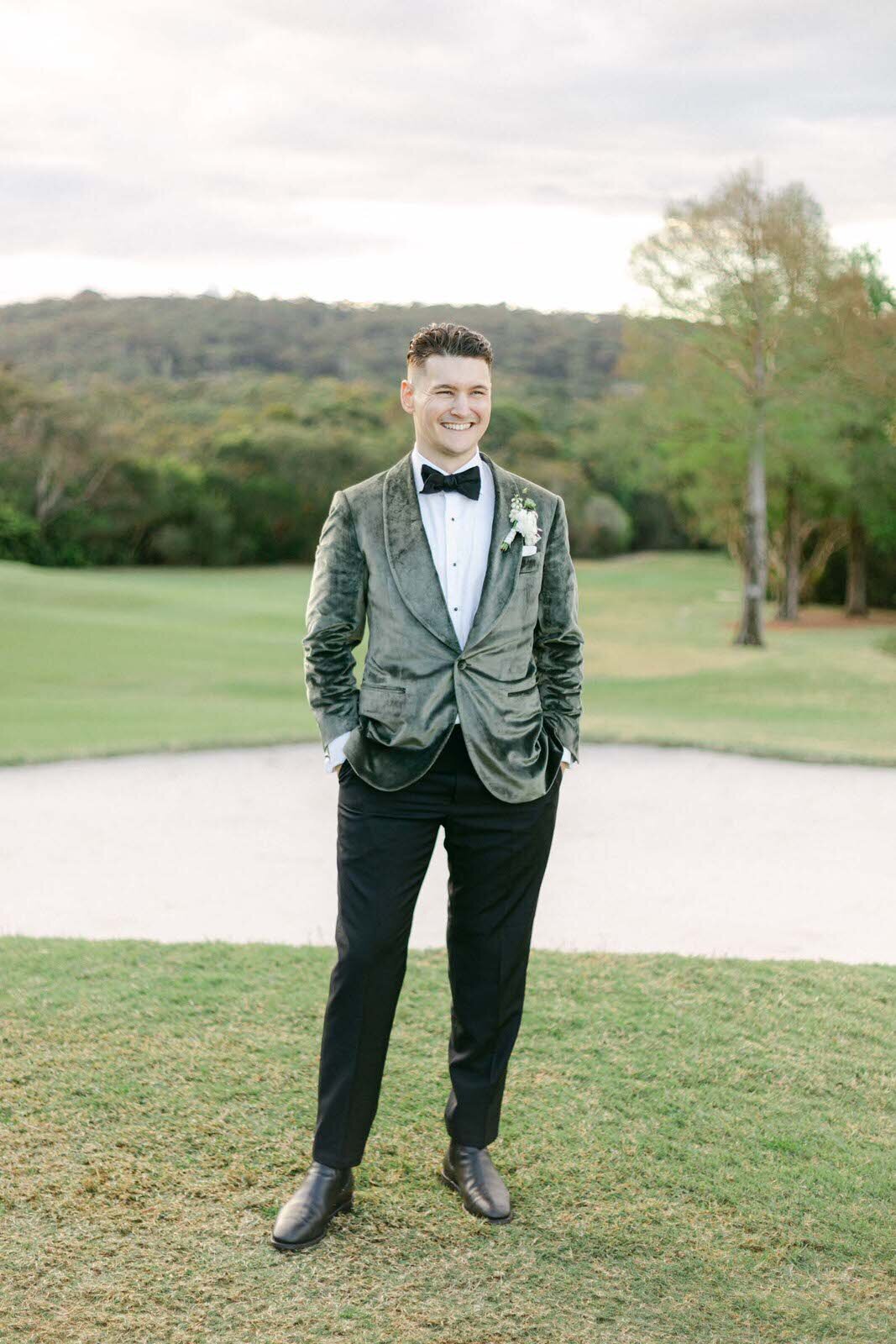 groom and groom's attire