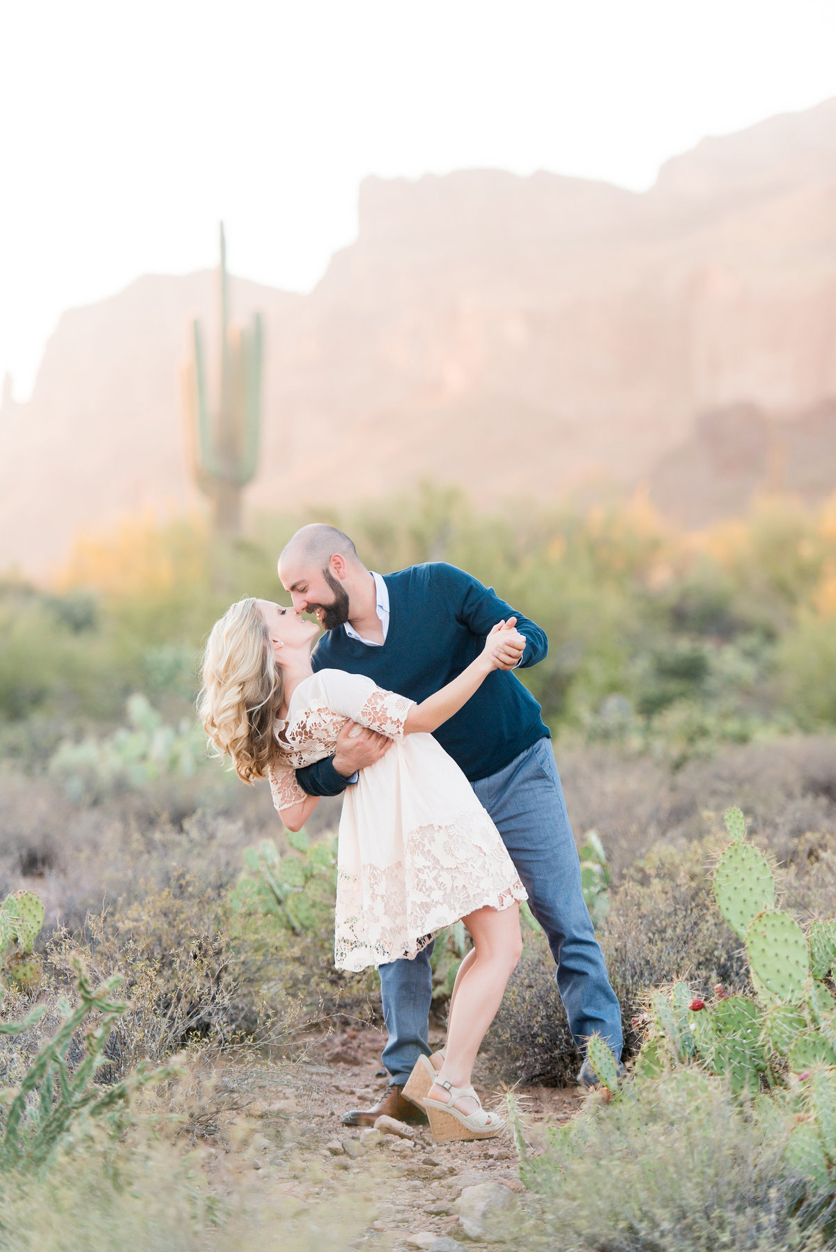 Scottsdale Desert Engagement Photographers