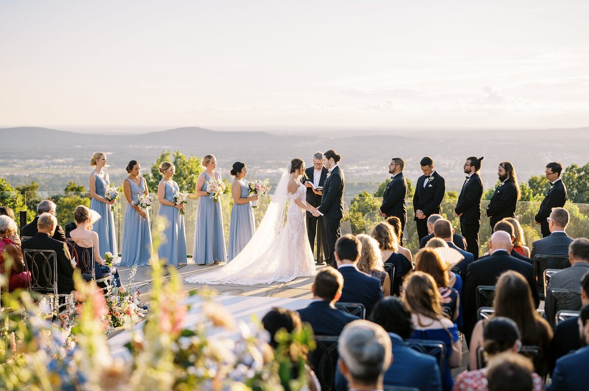 Lauren + John - Burrit on the Mountain Wedding - Ceremony-114