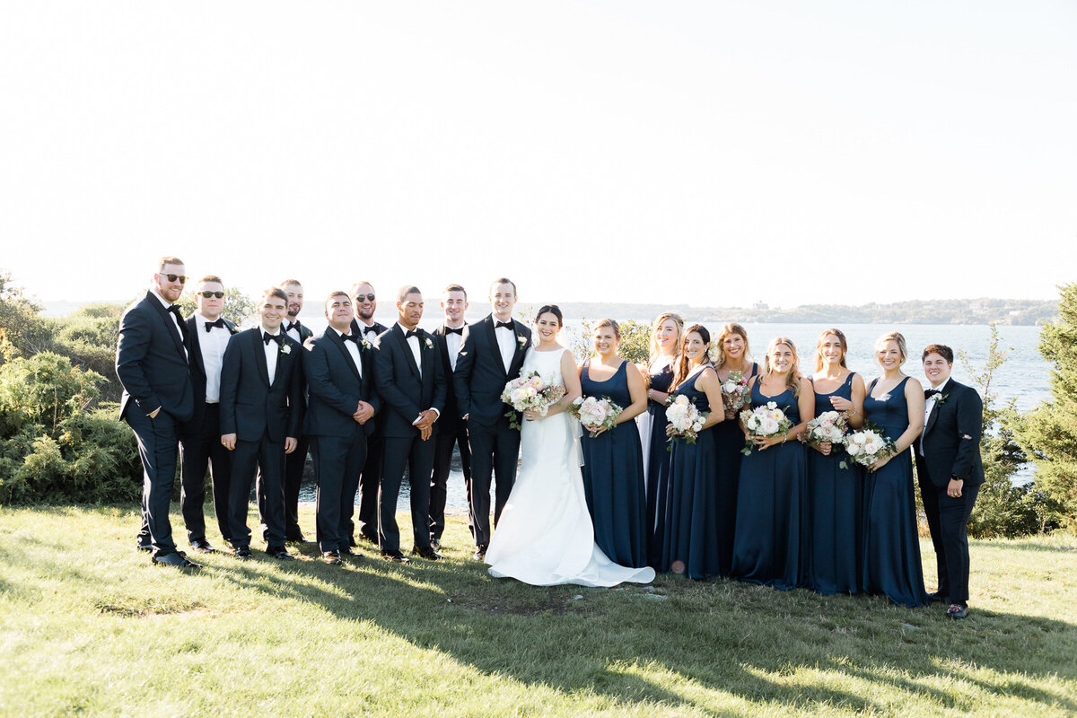 Kate-Murtaugh-Events-Castle-Hill-Inn-Newport-wedding-navy-blue-bridesmaids-groomsmen