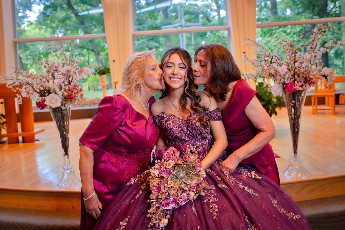 Alexandras Quinceanera Saint Patricks Church Wadsworth IL Stella Hotel Kenosha  WI 8.10.240570