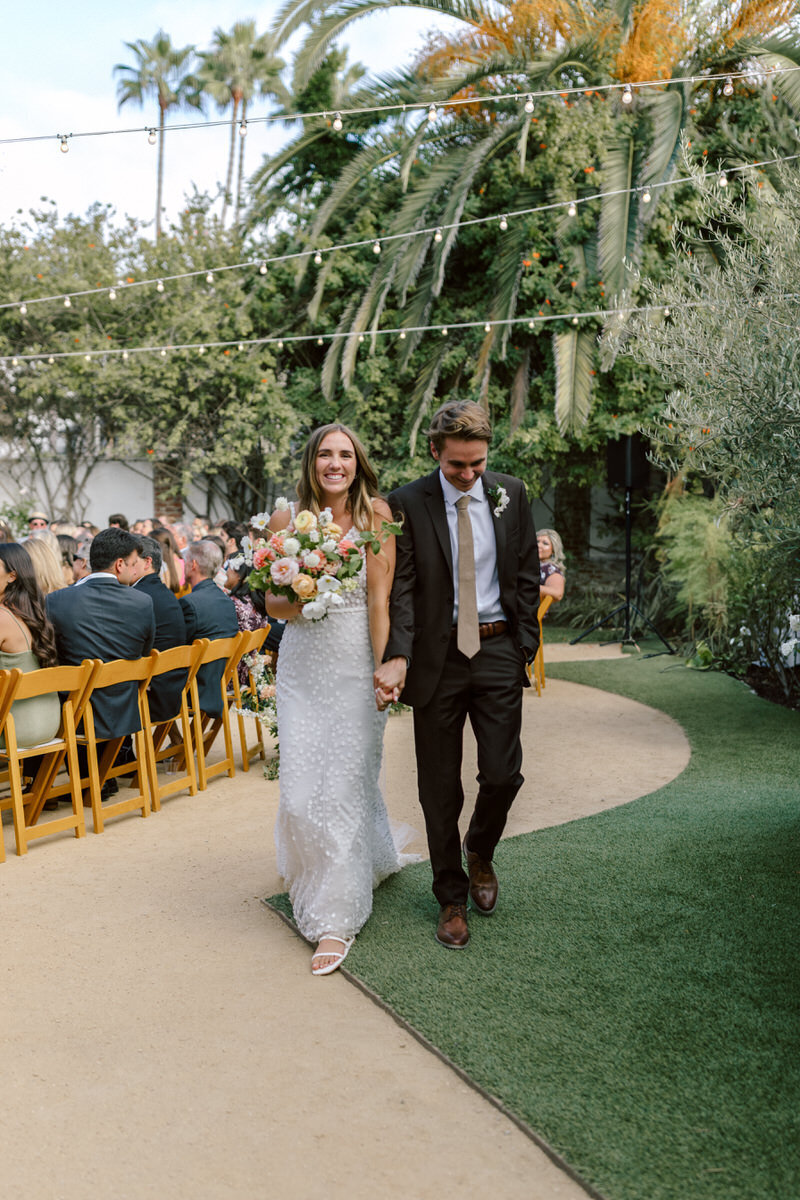 A wedding in San Clemente, California