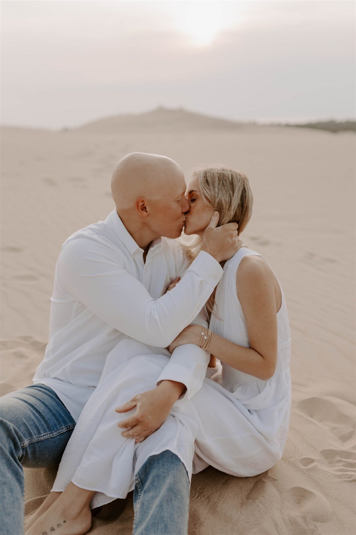 Michigan-Sand-Dune-Engagement-Session-8