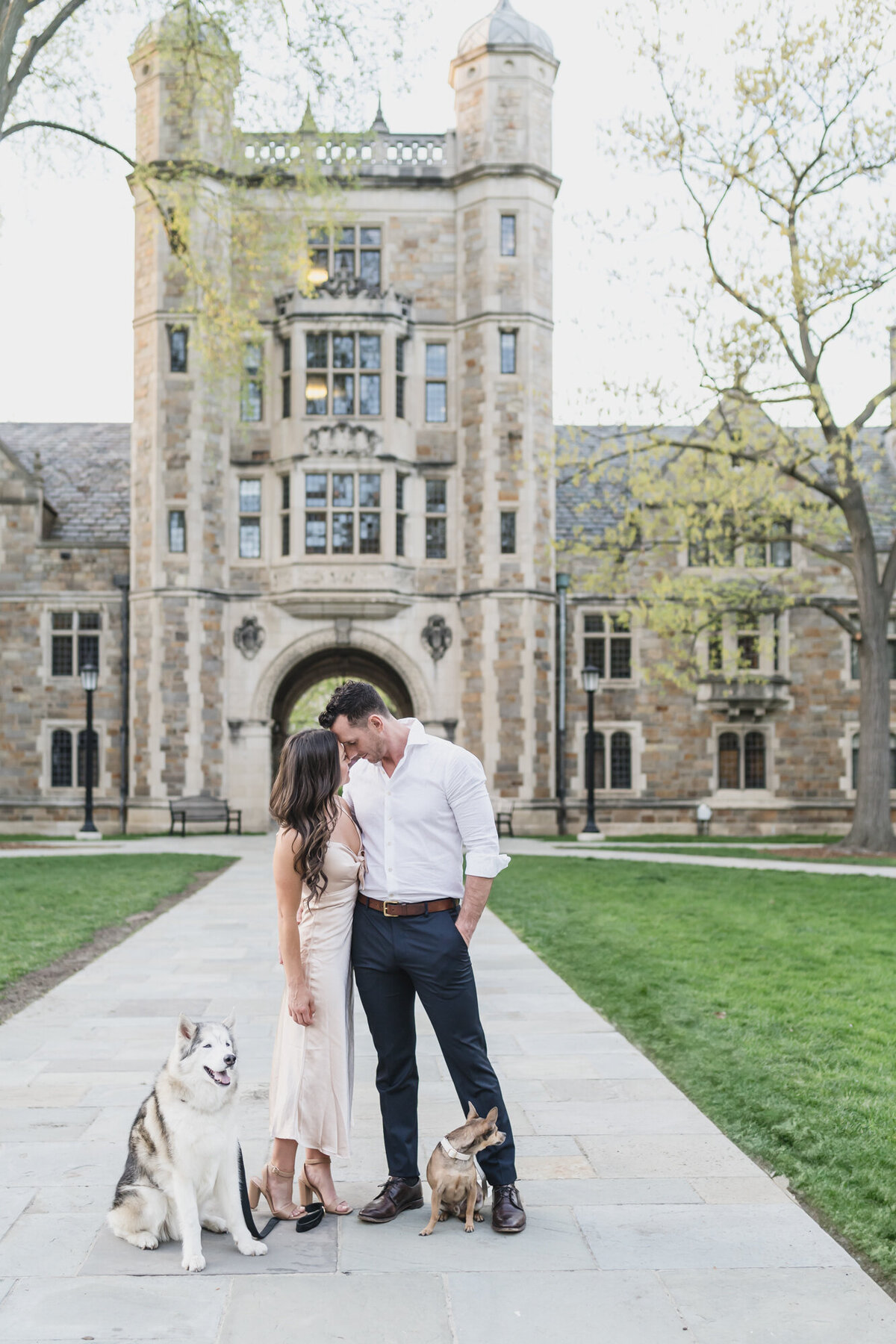 SPRING ANN ARBOR ENGAGEMENT SESSION AT THE LAW QUAD WITH KARI DAWSON27
