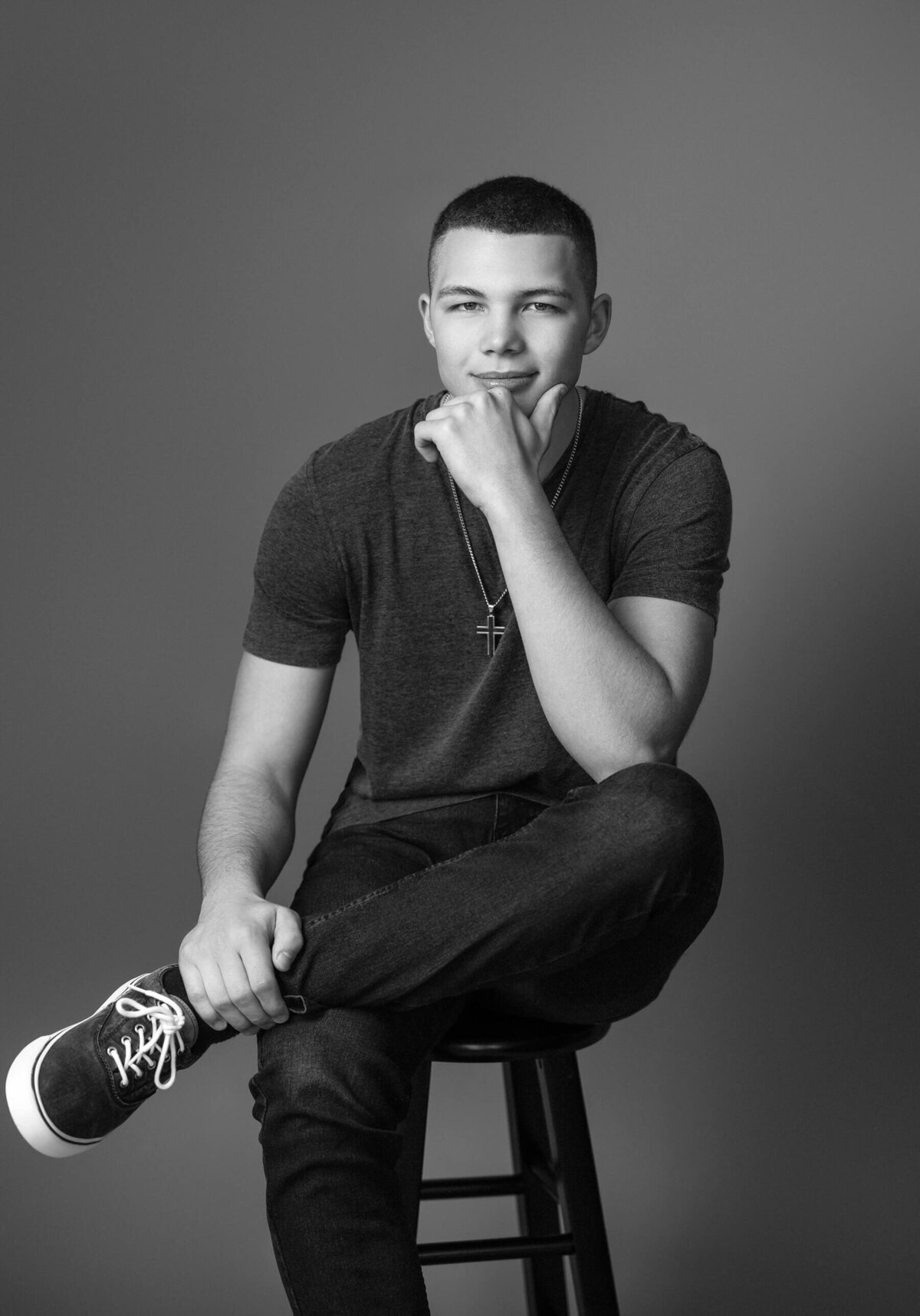 Classic senior portrait