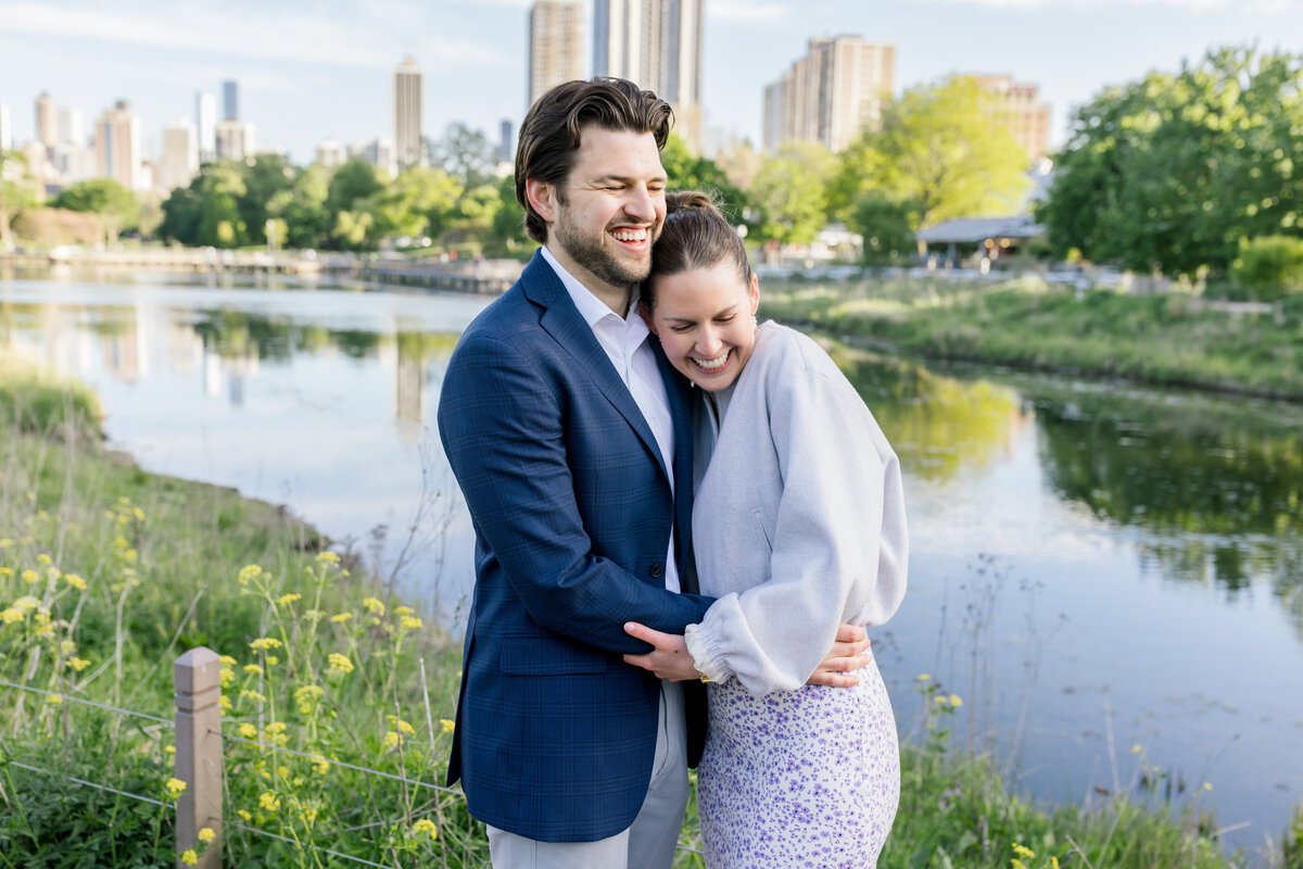 Lincoln Park Engagement Session, Chicago & Miami Wedding Photographer