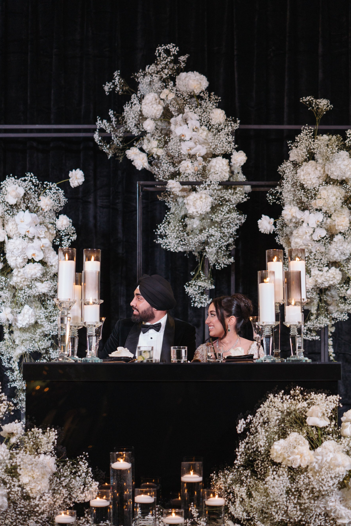 black-white-babysbreath-wedding-reception-sweetheart-table
