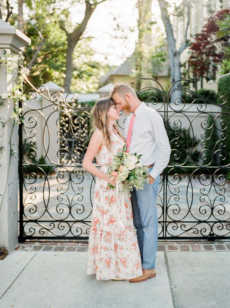 Rebekah Emily Photography Charleston Wedding Photographer Downtown Charleston Engagement Session_0004