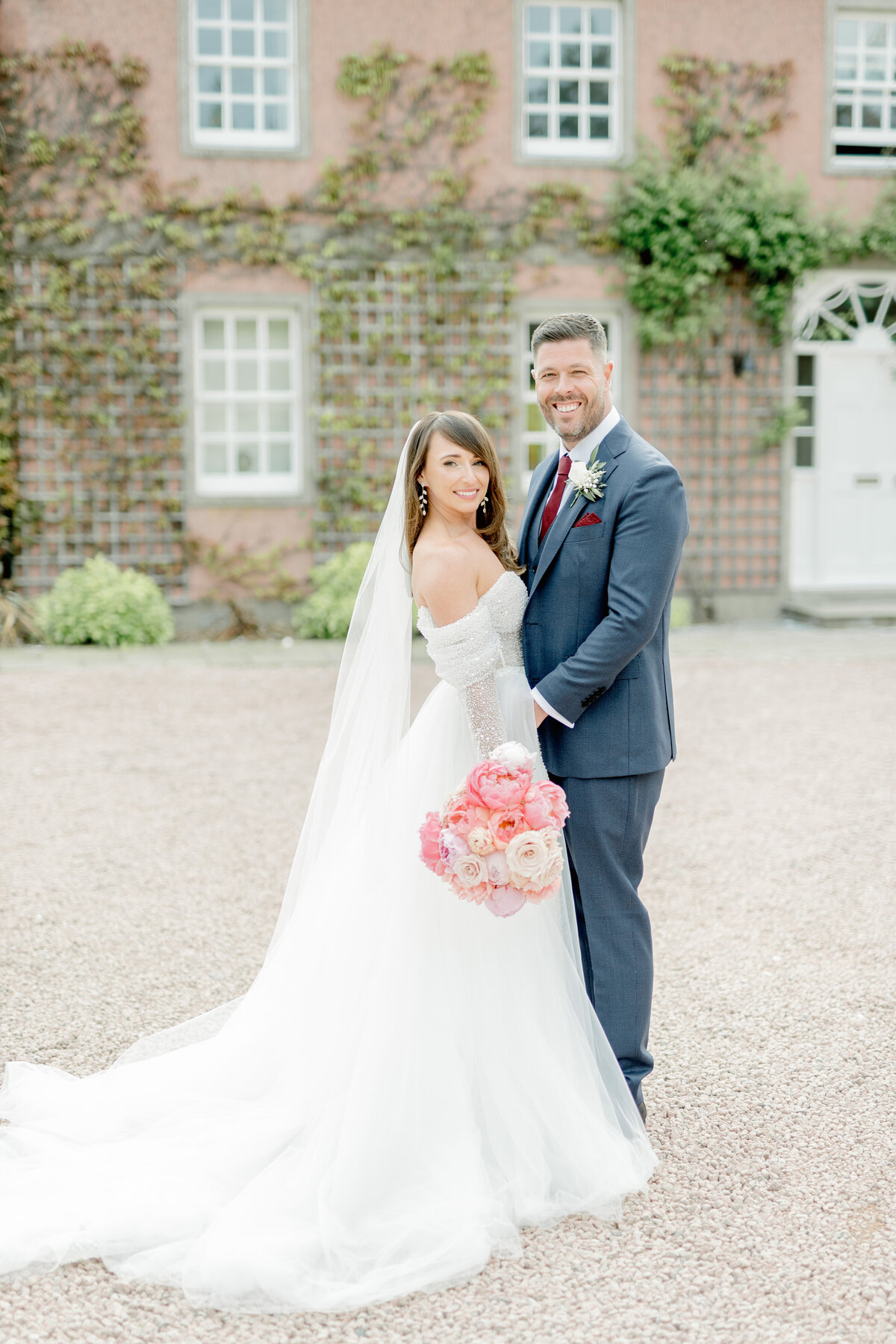 Ballogie House wedding by Jill Cherry Porter