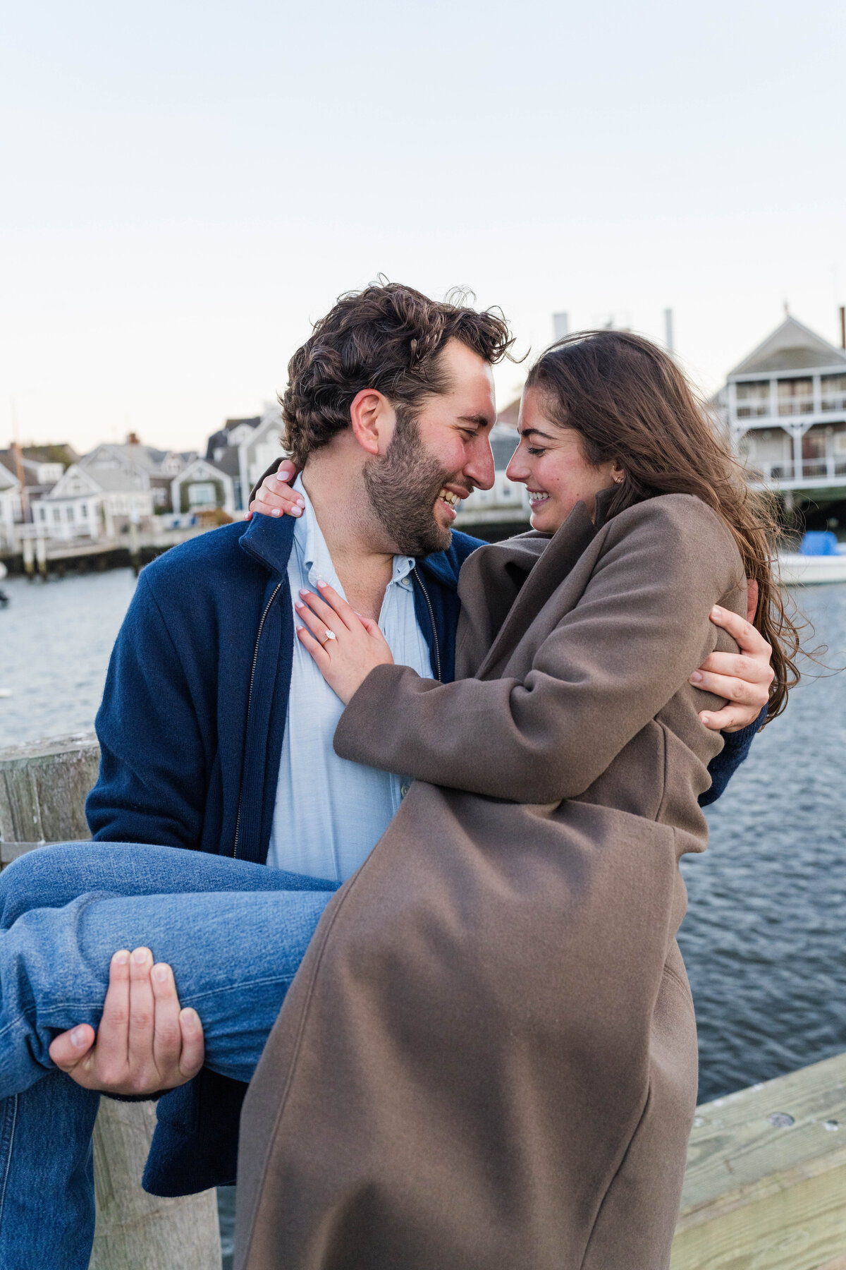 Nantucket Engagement Proposal Photos by Arlinda_-14