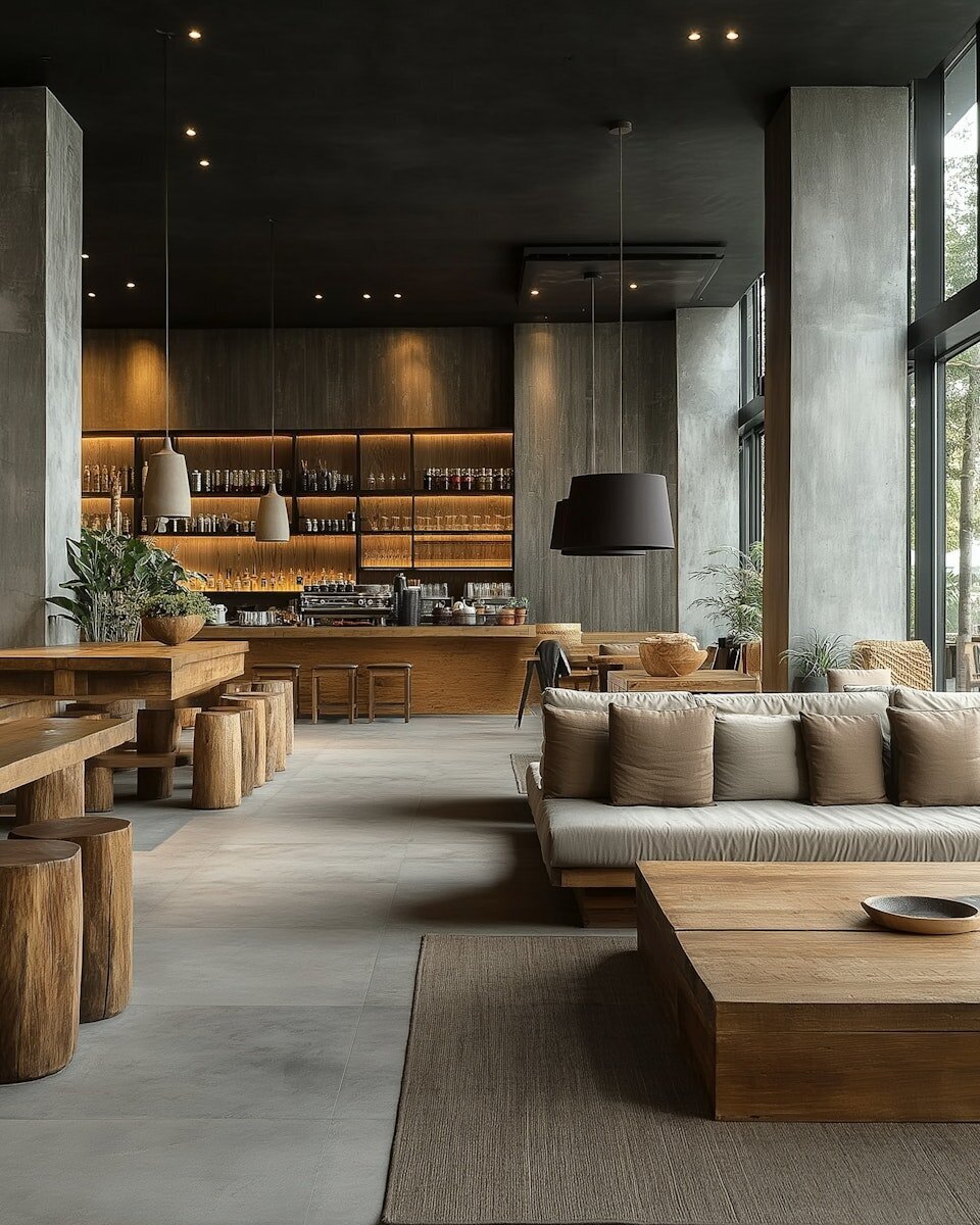 Modern Café Interior