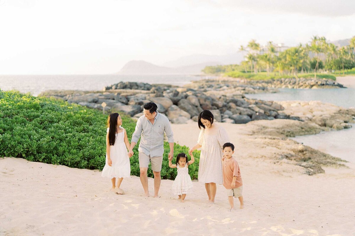Ko Olina Family Portrait Photographer Oahu Hawaii Chung Family-37