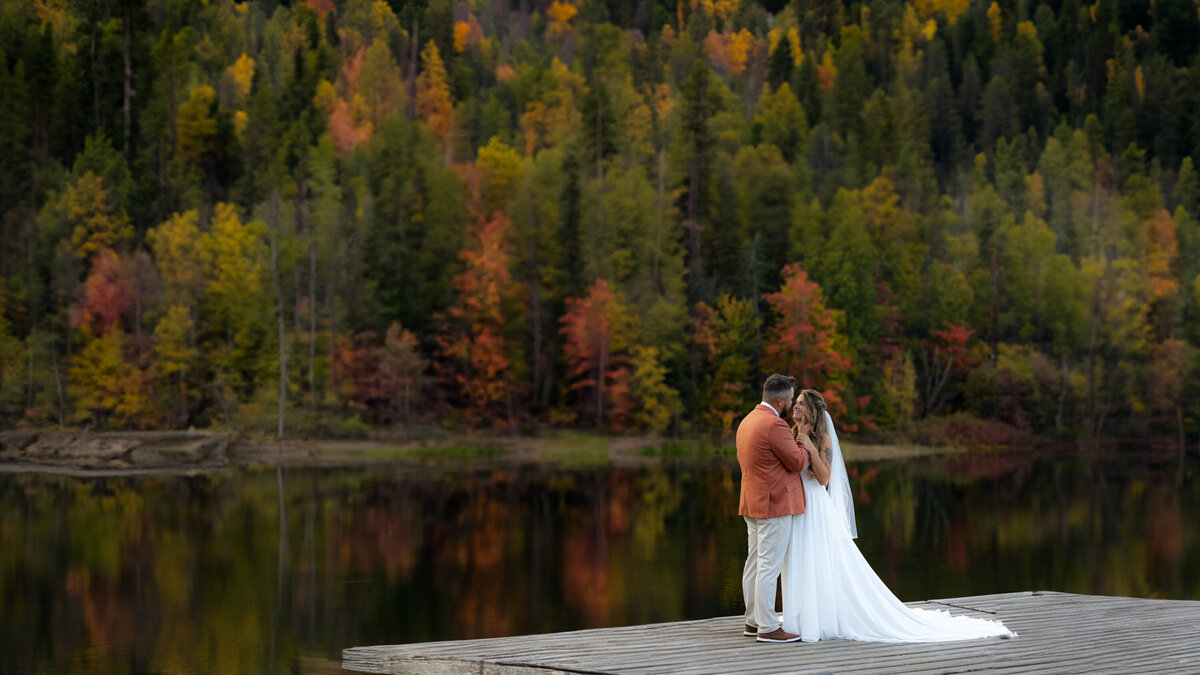 BlPhotos mariés Mariage Québec en automne