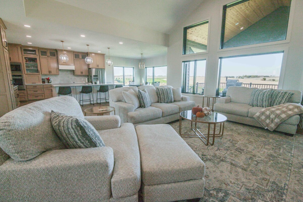 living room remodel for Golden Buffalo