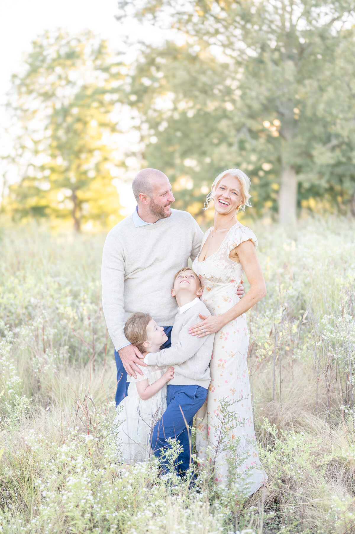 Family smiling photo by apex family photographer
