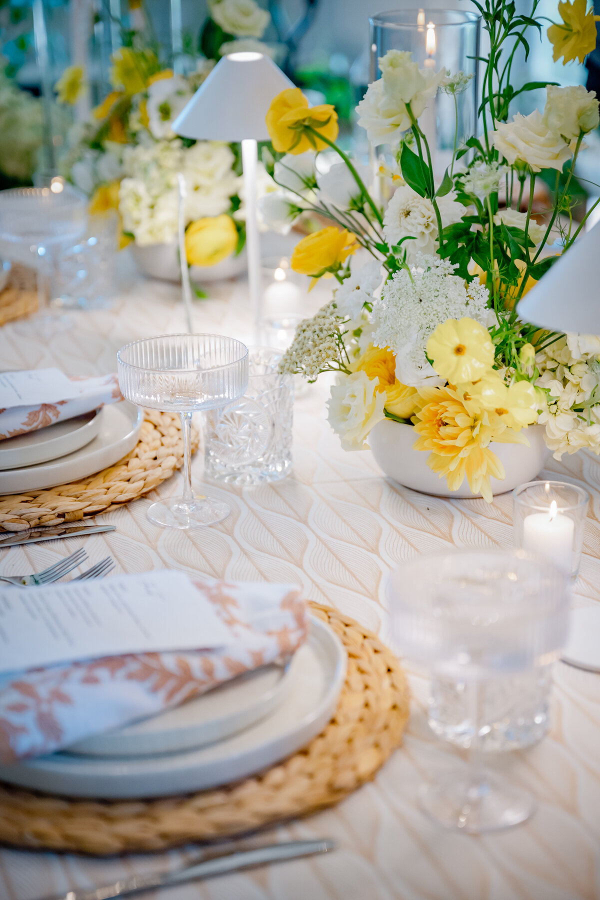 wedding-placesets-yellow-decor-sarah-brehant-events