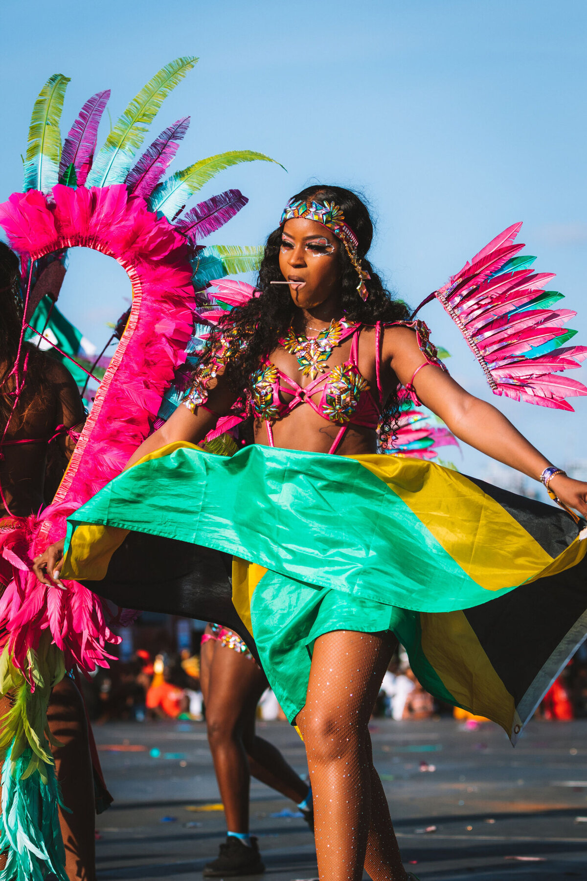 Photos of Masqueraders from Toronto Carnival 2023 - Sunlime Mas Band - Medium Band of The Year 2023-006