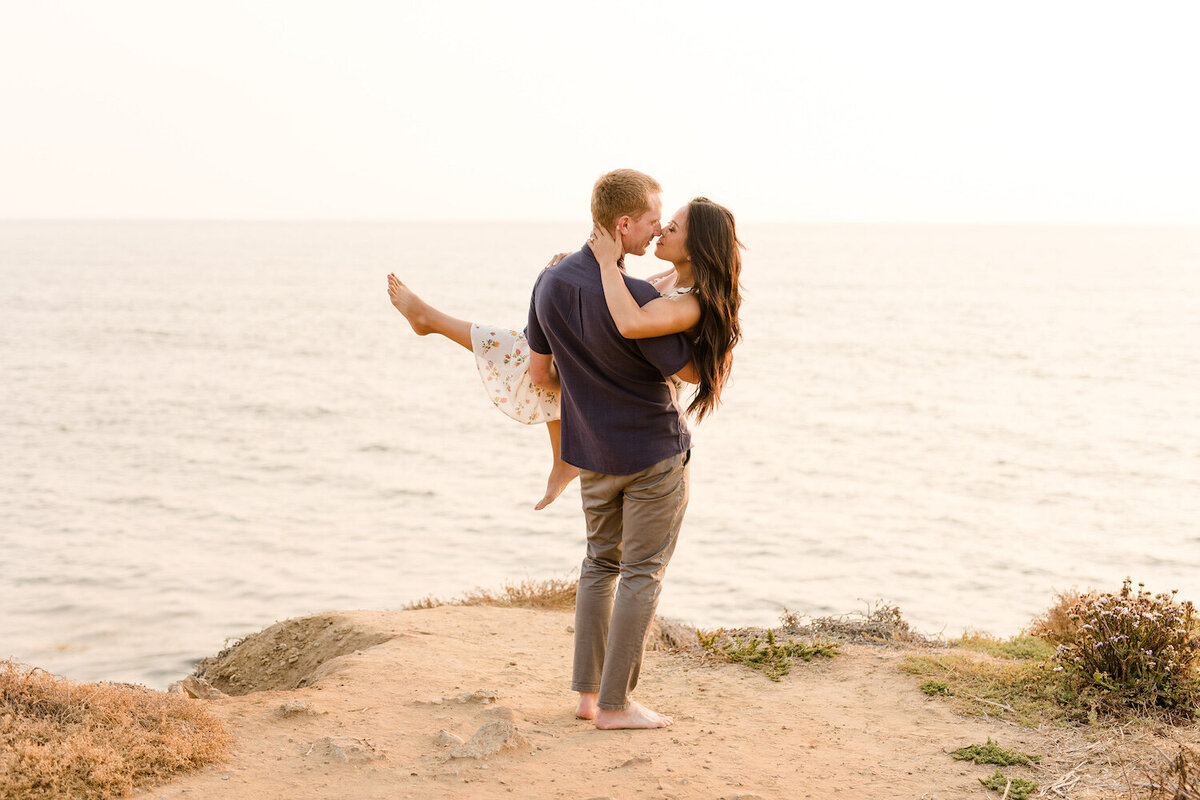 Sunset Cliffs Engagement 015