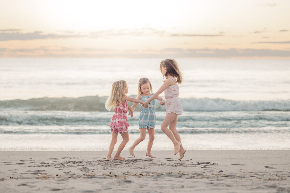family photoshoot on cocoa beach