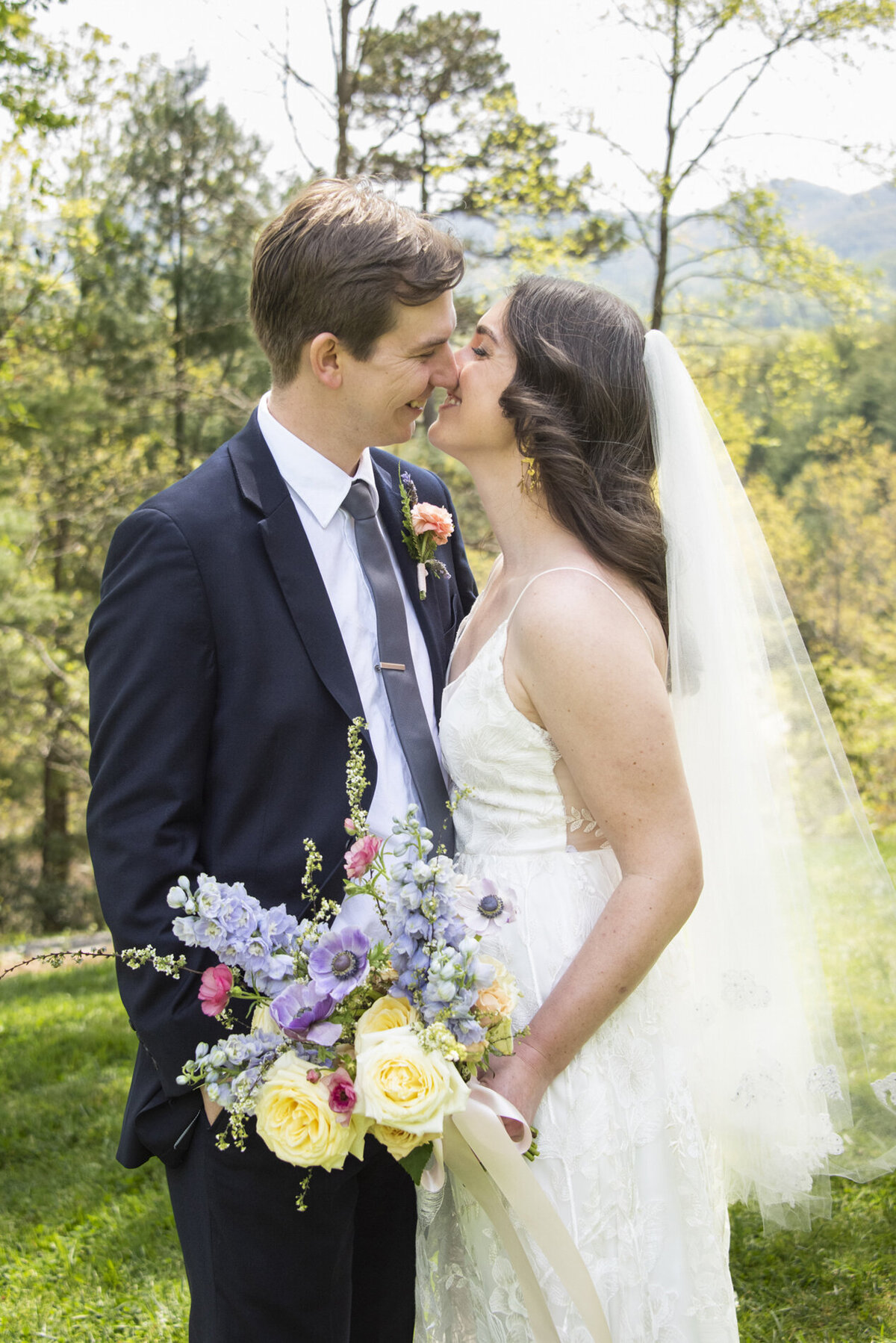 Couple kissing