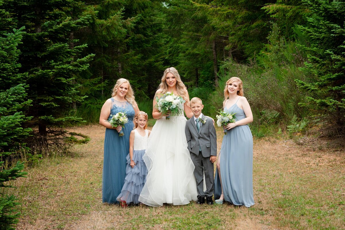 Bridal party in Olympia