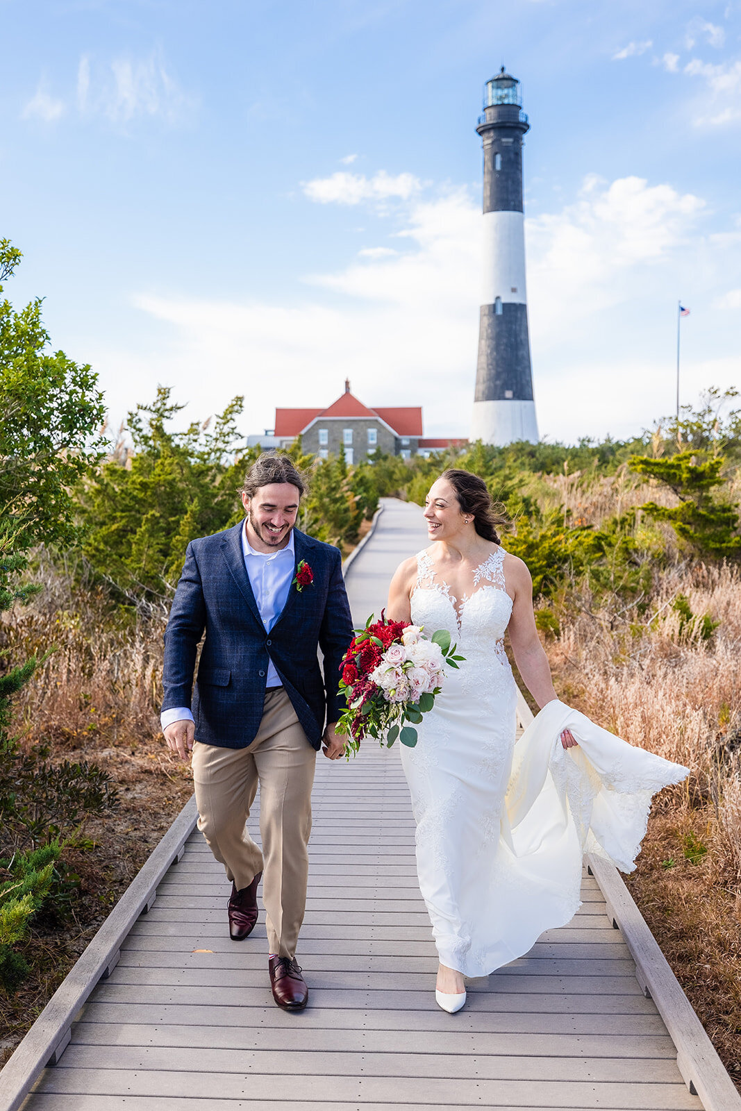 Cape Henry Lighthouse Wedding Photos