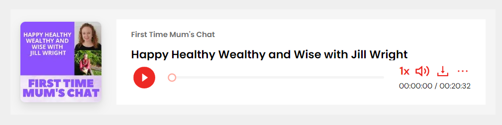 Happy Healthy Wealthy and Wise by Jill Wright