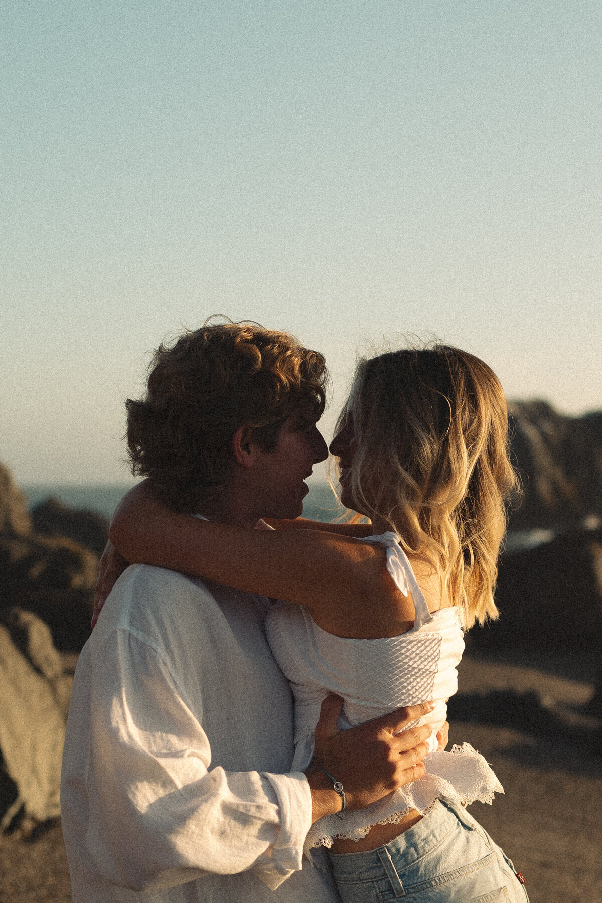 Whimsical Engagement Couples Photoshoot - Sonoma Coast, California