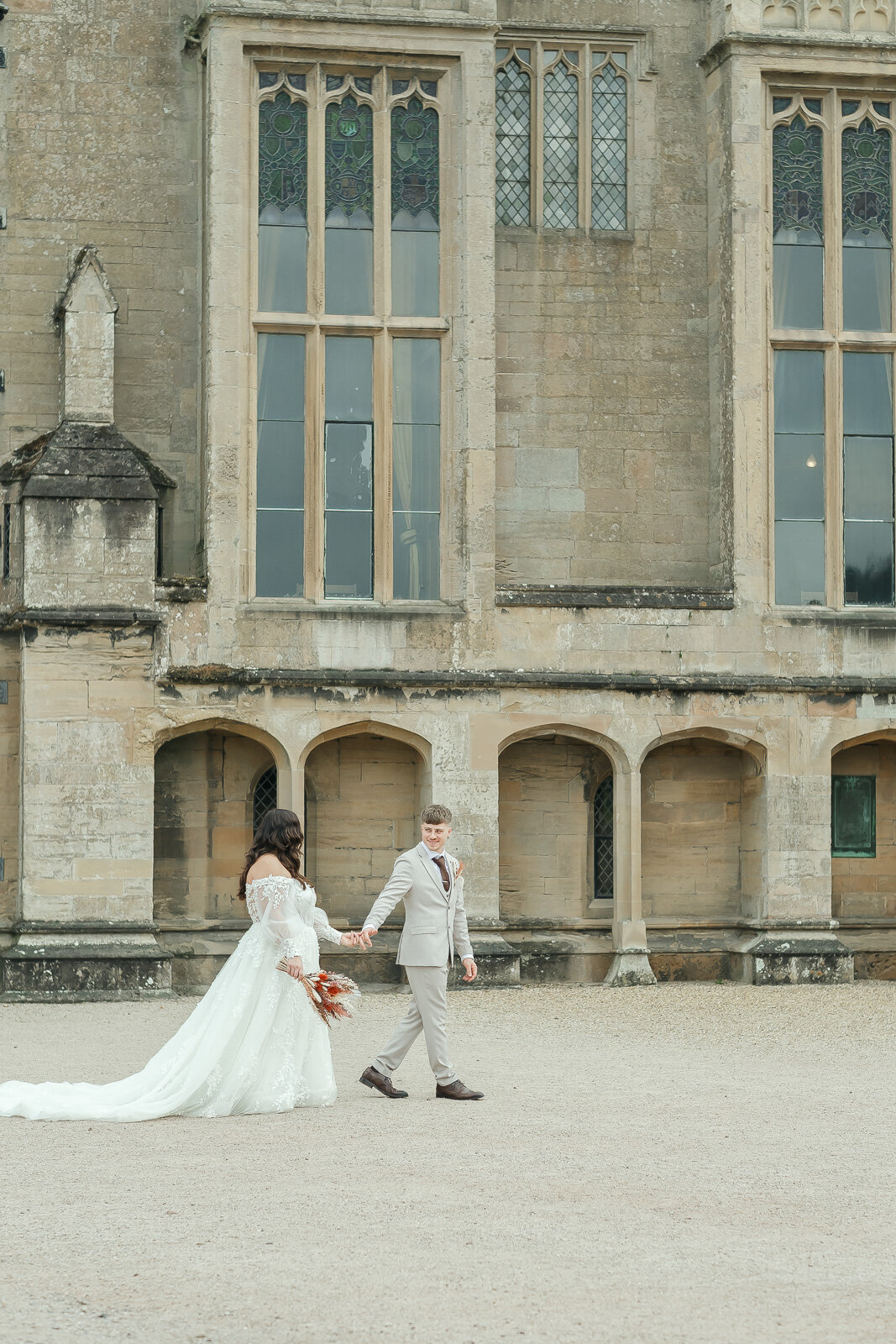 Romantic Nottingham Wedding at Newstead Abbey - Timeless Love in a Historic Setting-141