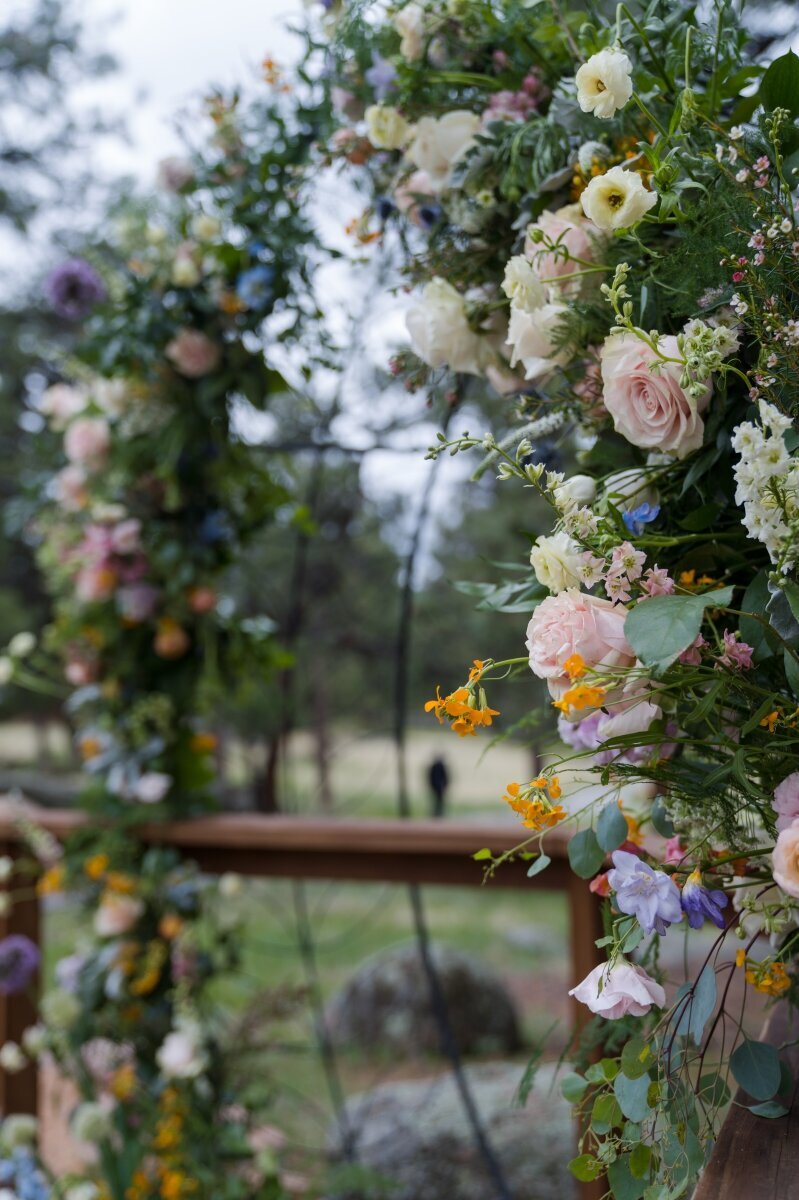 Homestead Deer Creek Valley Ranch summer ceremony