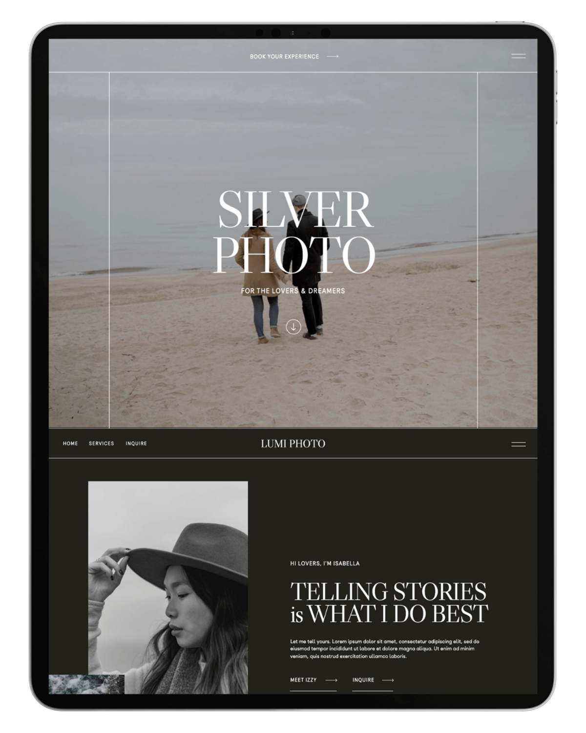 silver-showit-template-for-photographers