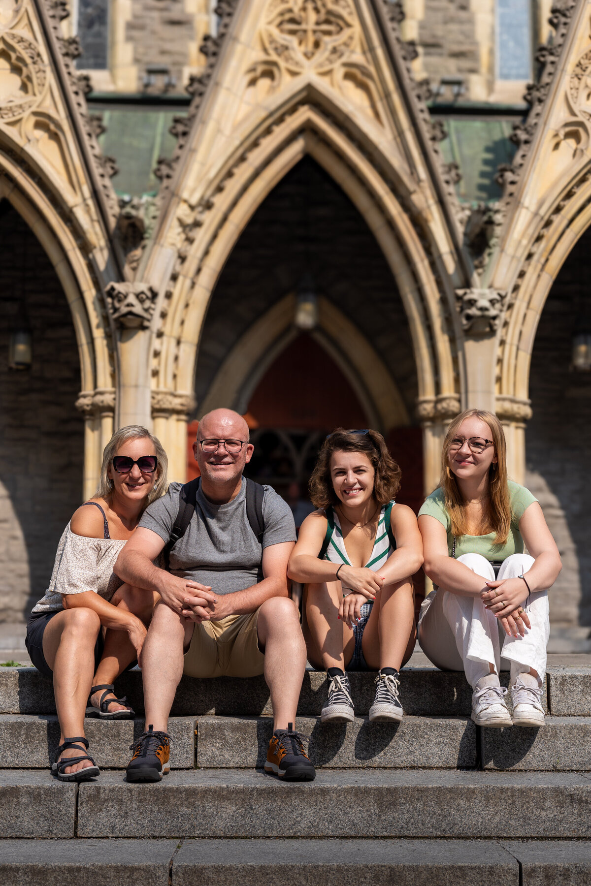 Famille Montréal Centre Ville photo lifestyle