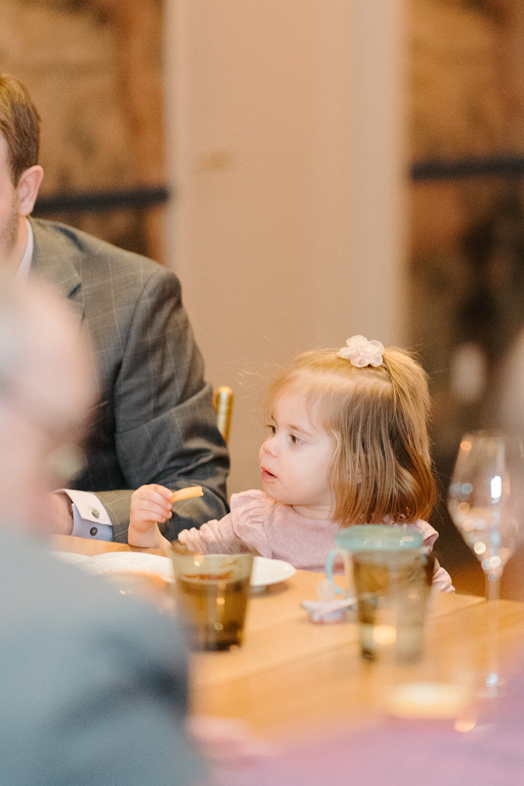 Intimate wedding reception dinner at Burbon stakehouse, JW Essex house marriot, NYC | Oduma photography-70
