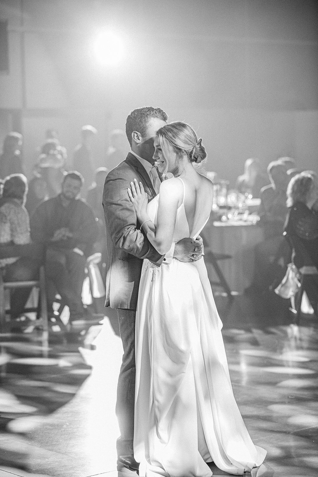 Couple's first dance at the Relevant Center